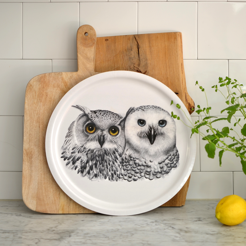 Contemplation - Round Tray