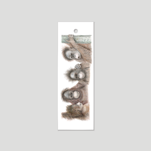 Girlfriends  - Orangutan Bookmark