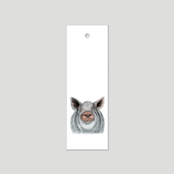 Oscar the pig - Bookmark