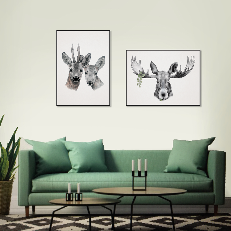 Gustav & Veronica - Fine art print