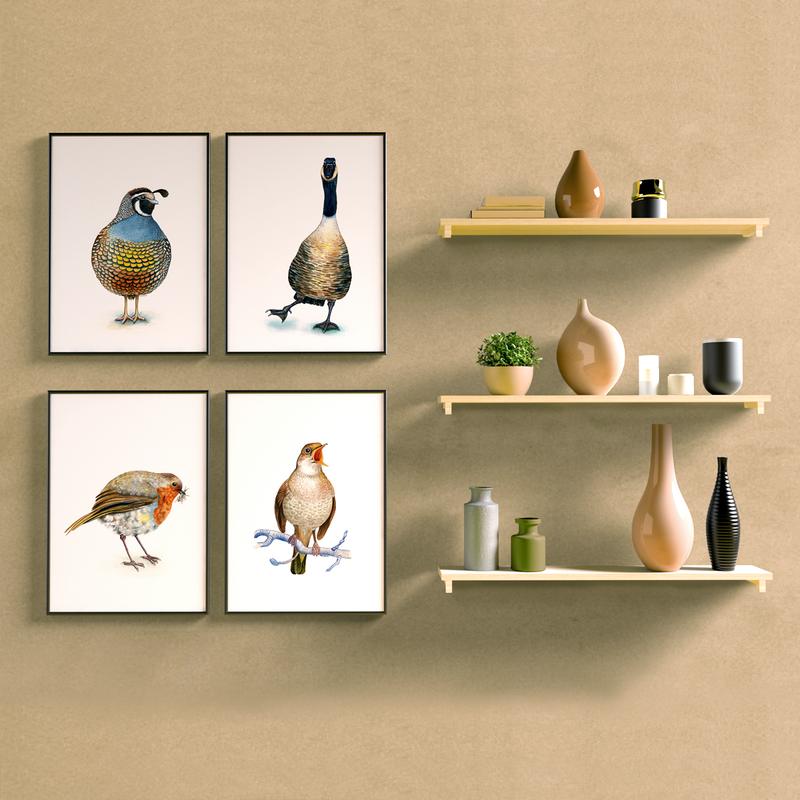 Gus the Goose - Fine art print