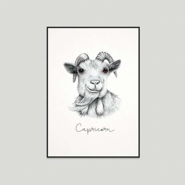 Capricorn - Fine art print