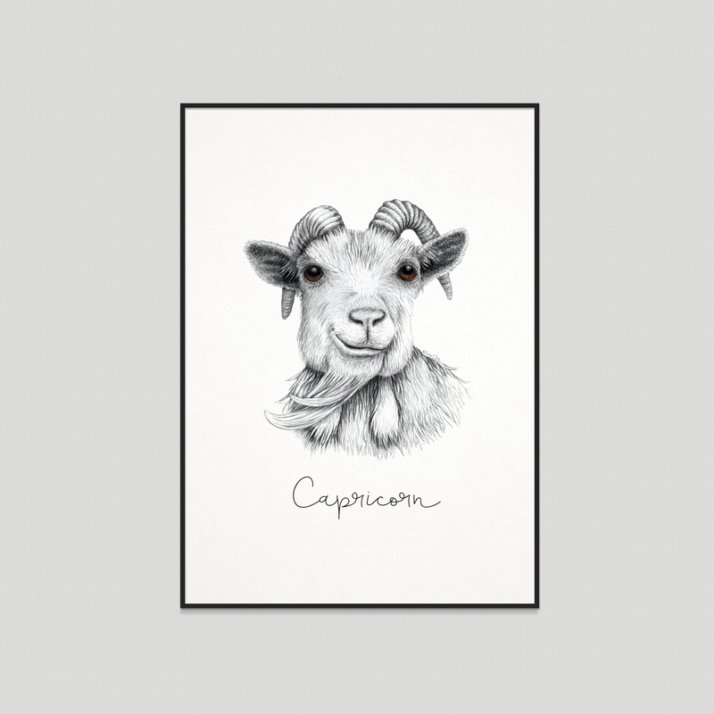 Capricorn - Fine art print