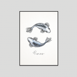 Pisces - Fine art print