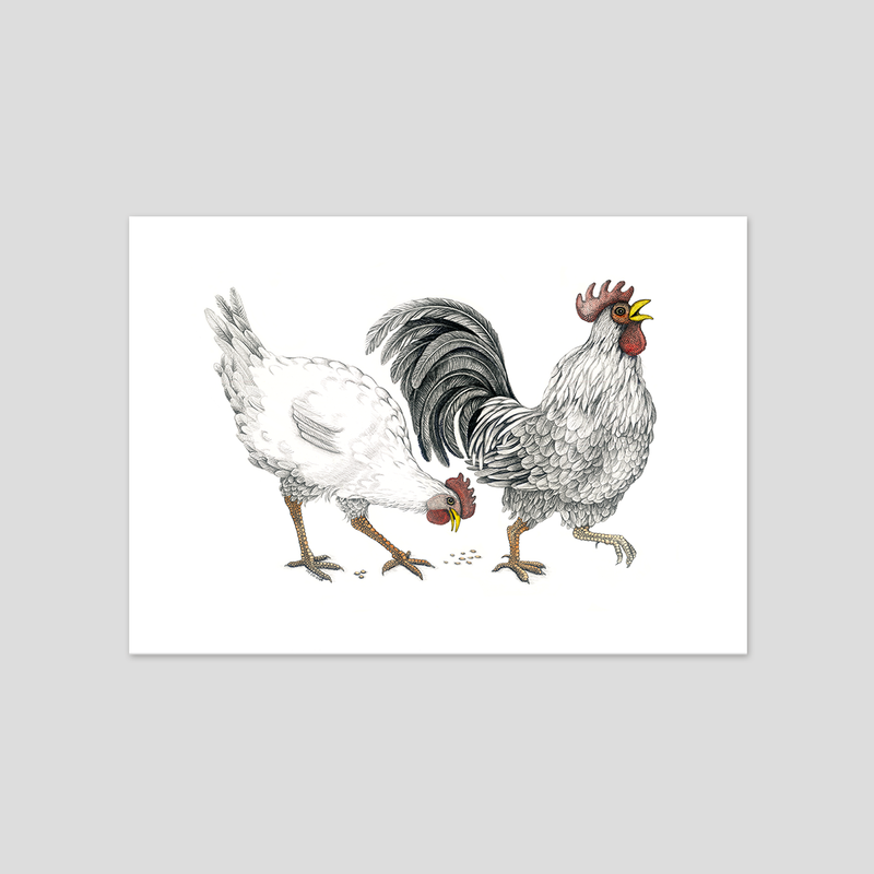 Ruth & Ralph - Fine art print