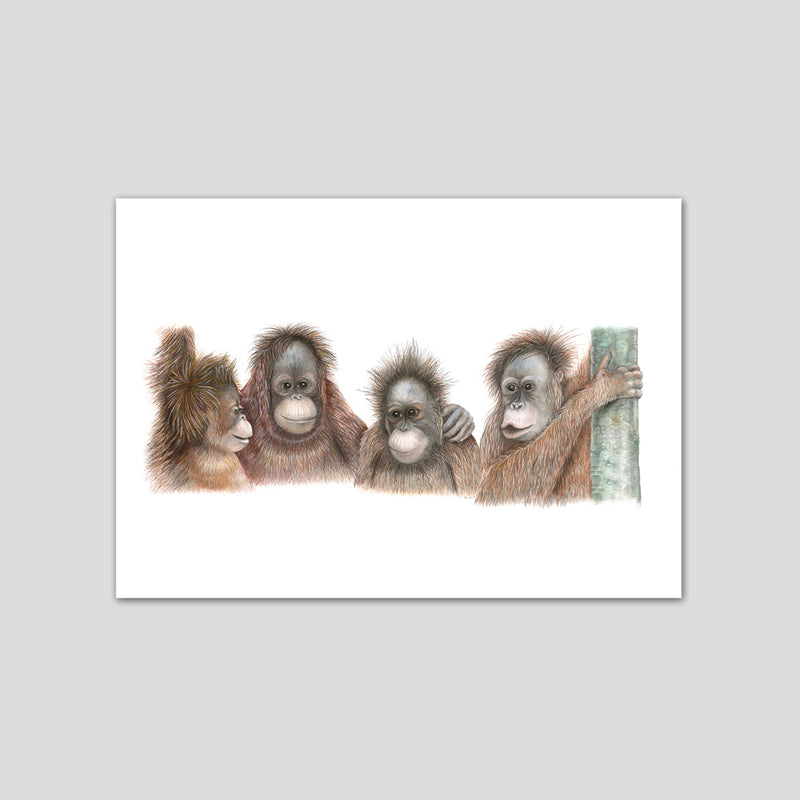 Girlfriends - Fine art print