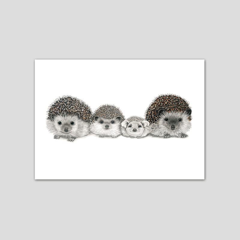 Henry's family - Fine art print