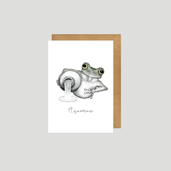 Aquarius - Postcard