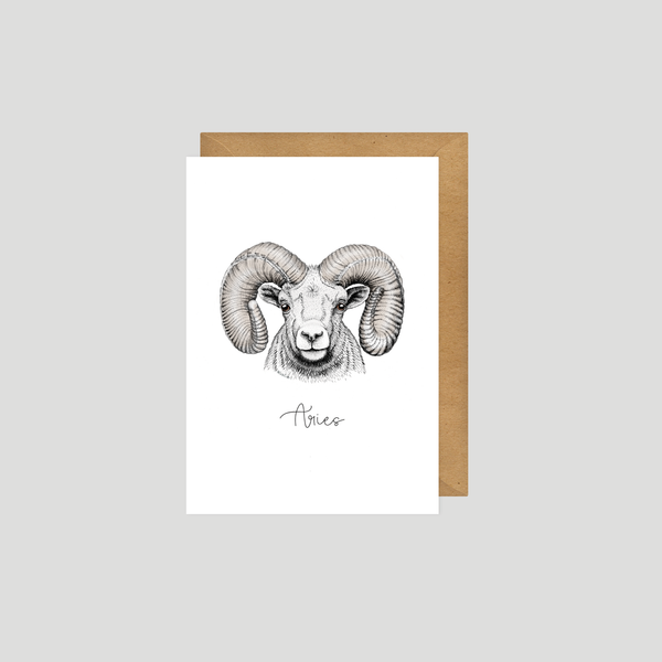 Aries - Postcard