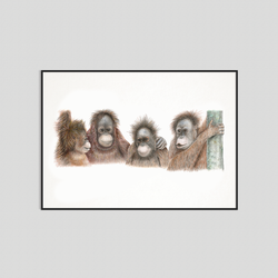Girlfriends - Fine art print