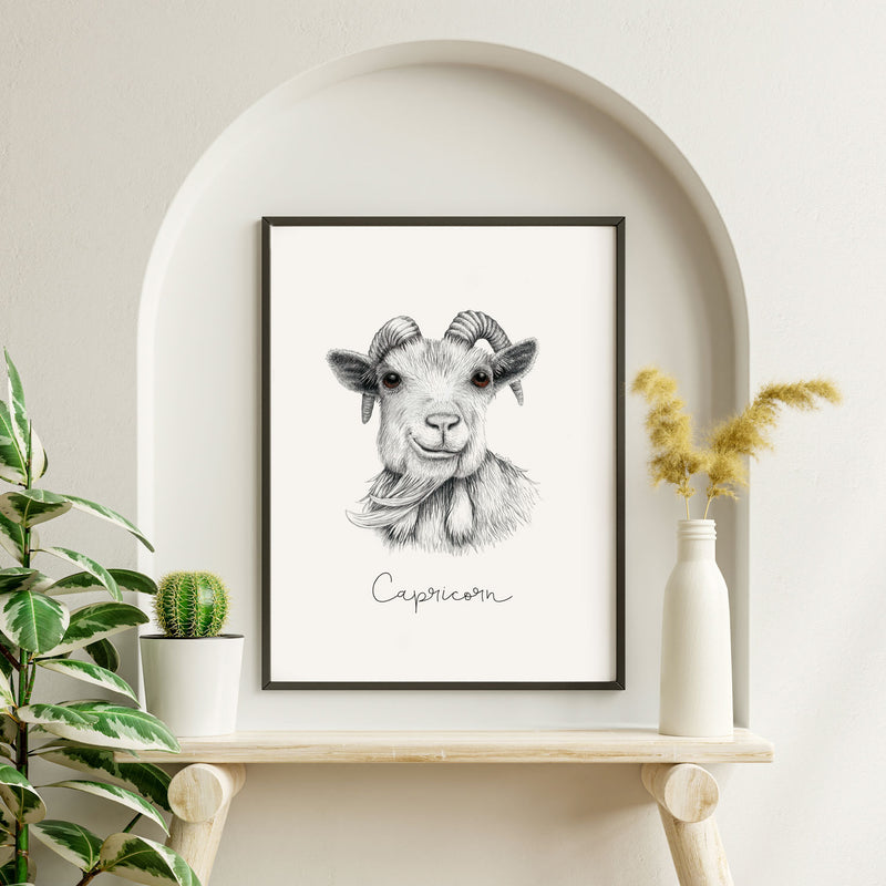 Capricorn - Fine art print
