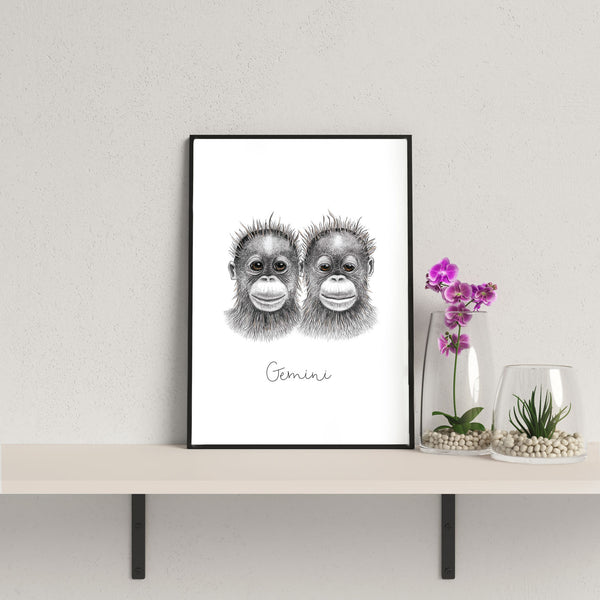 Gemini - Fine art print