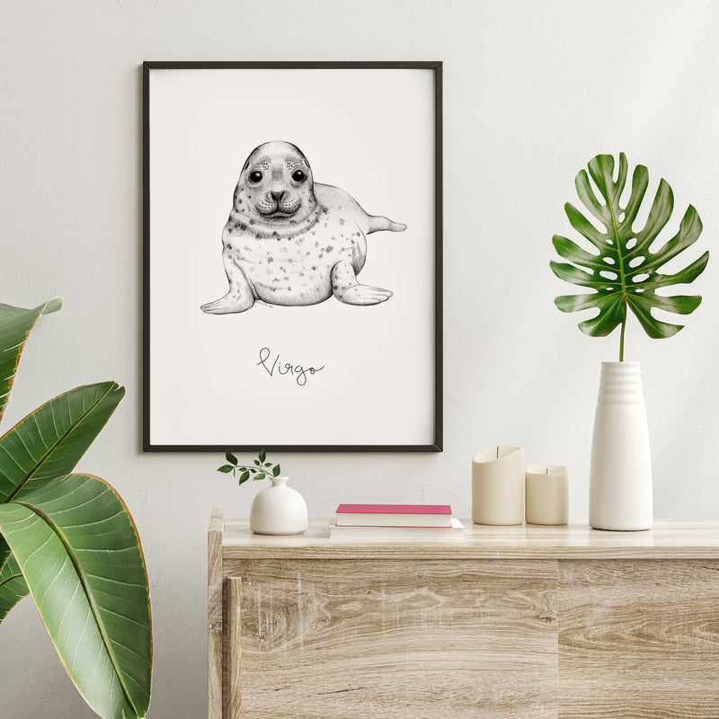 Virgo - Fine art print