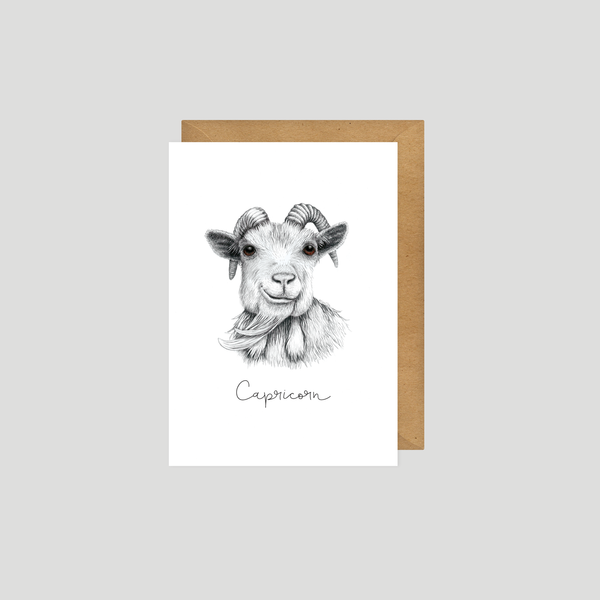 Capricorn - Postcard