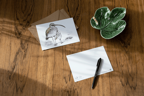 curlew bird card