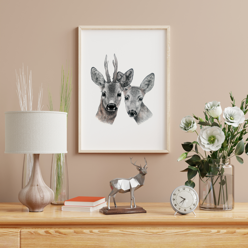 Gustav & Veronica - Fine art print