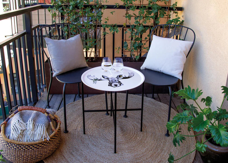 Stand for our medium Ø45 cm Tray table