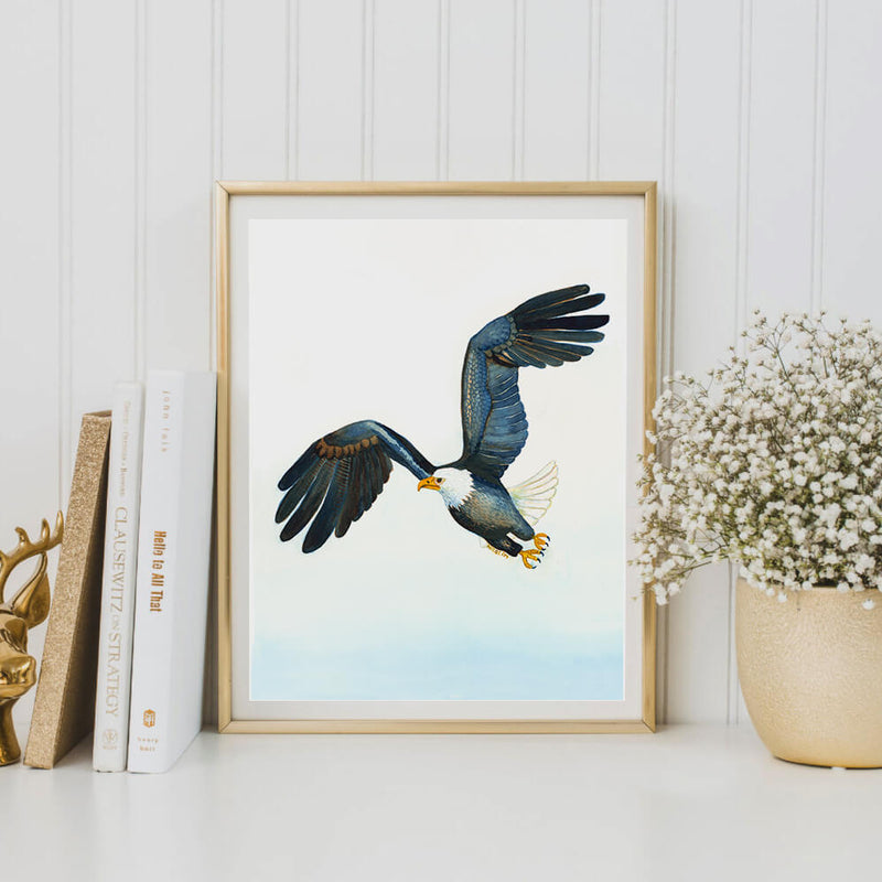 eagle art print