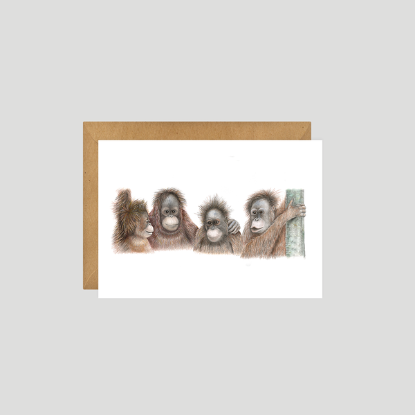 Girlfriends - Postcard