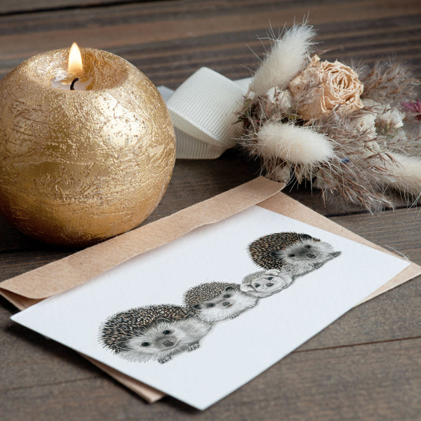 Henry's Family - Postcard