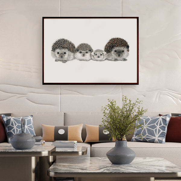 Henry's family - Fine art print