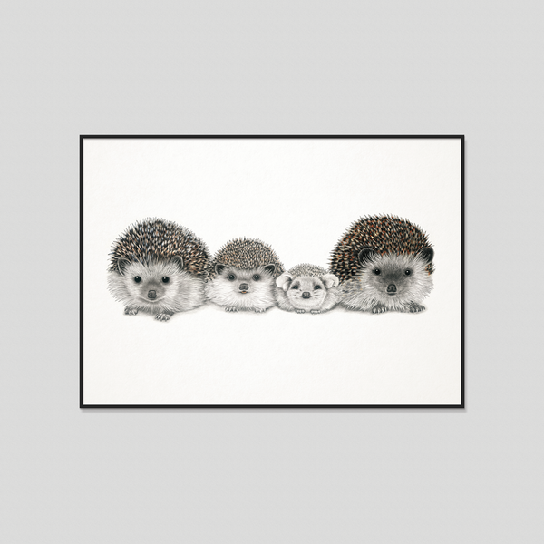 Henry's family - Fine art print